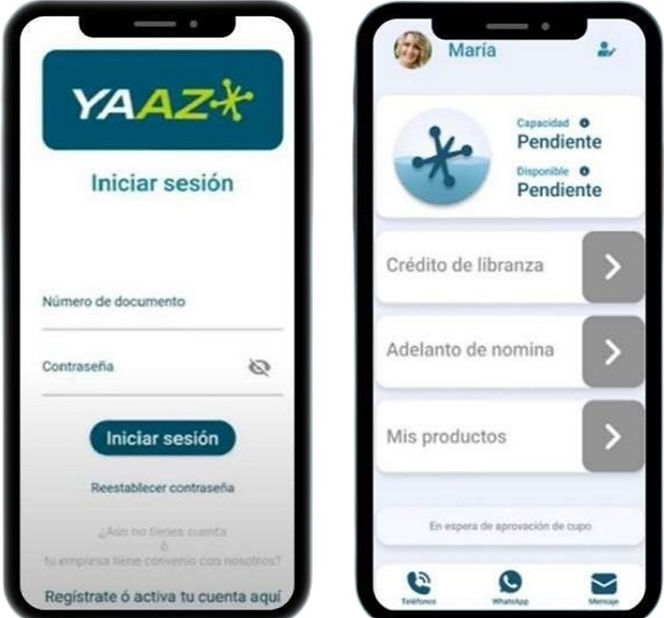 App Yaaz Créditos Digitales